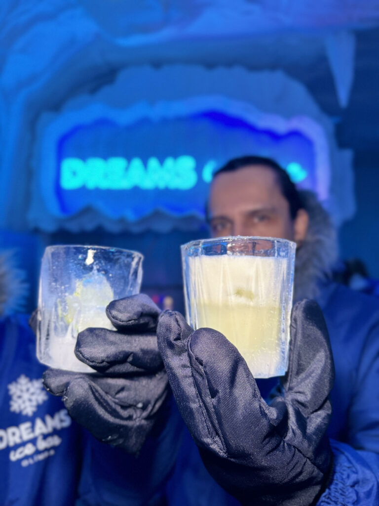 Onde Beber no Dreams Ice Bar de Olímpia: diversão congelante