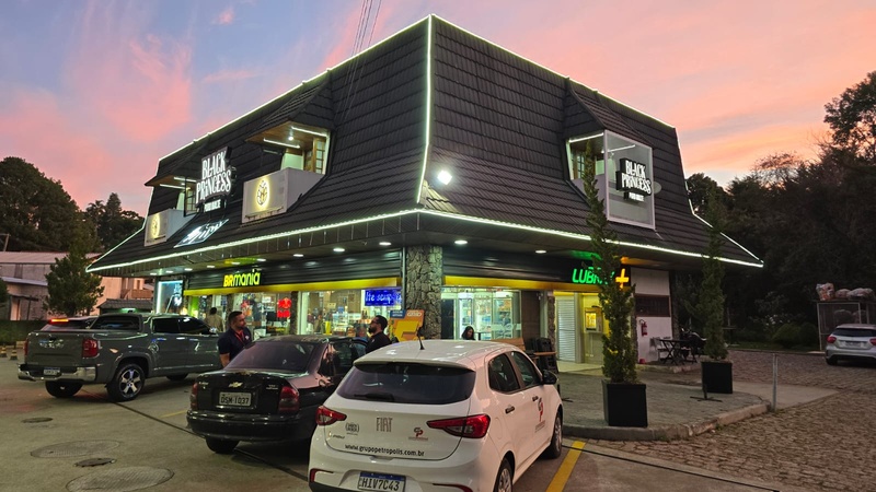 Loja conceito da BR Mania em Campos do Jordão. Créditos: Divulgação/Vibra