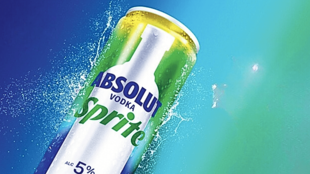 Absolut Vodka & Sprite chega ao Brasil: conheça o novo drink pronto para beber