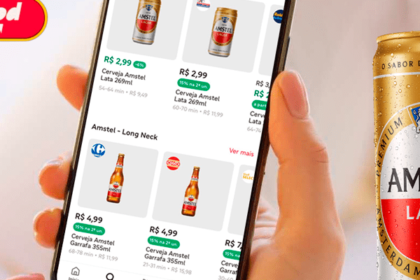 Amstel expande presença no e-commerce com parceria entre iFood e GPA