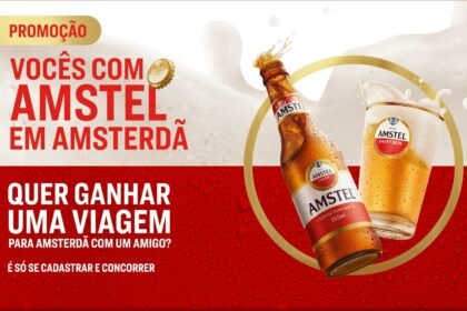 🍻 Promoção da Amstel leva você e um acompanhante para Amsterdã!