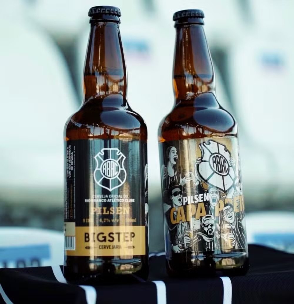 Rio Branco-ES lança cerveja oficial Capa-Preta com a Bigstep
