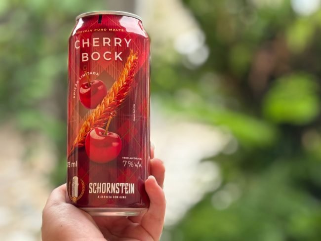 Schornstein lança Cherry Bock, cerveja sazonal com cereja e malte tostado