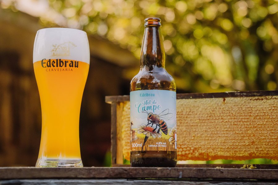 Cerveja artesanal com mel? Conheça a nova linha da Edelbrau