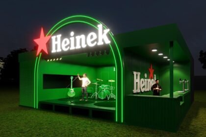 3D Poploading by Heineken | Imagem: Divulgação ATENAS.ag
