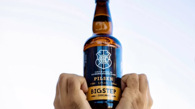 Rio Branco-ES lança cerveja oficial Capa-Preta com a Bigstep