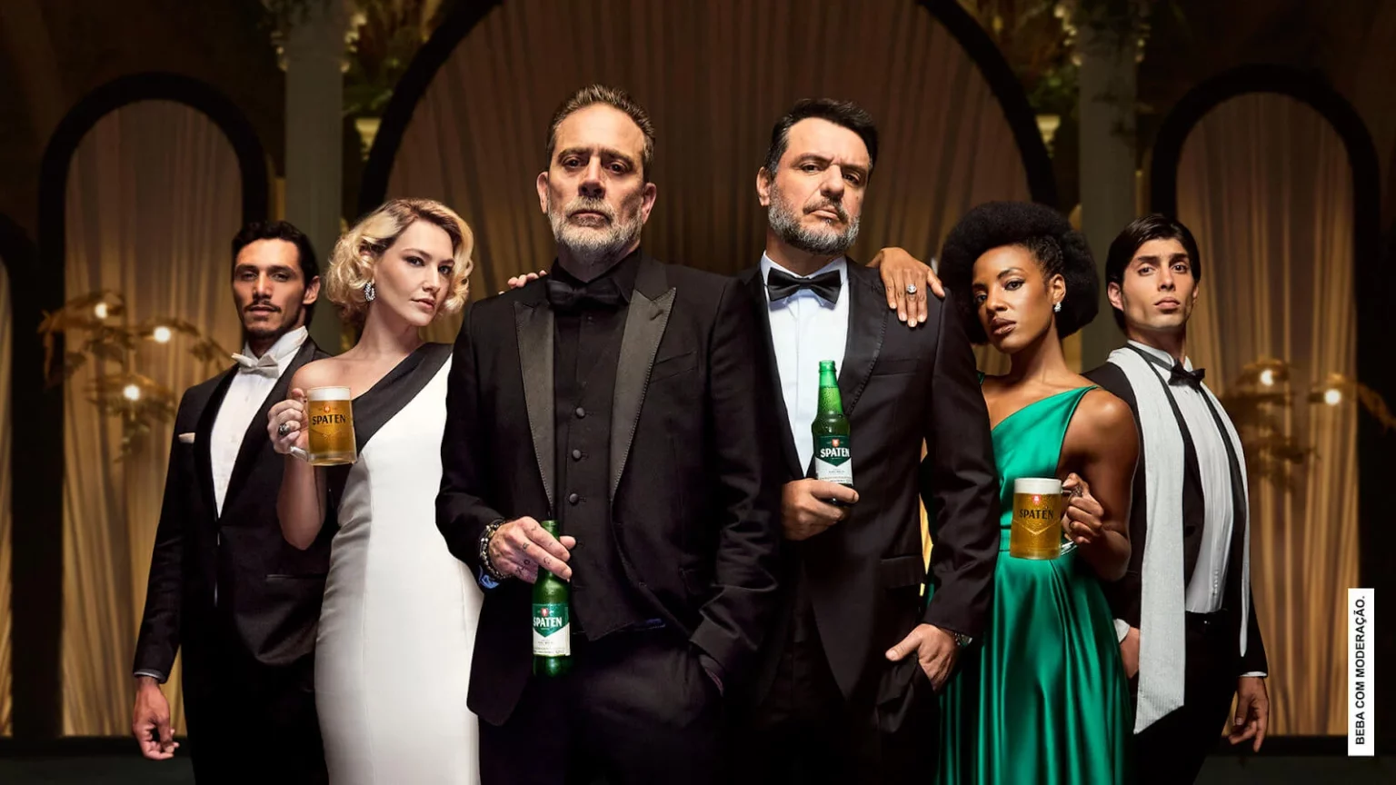 Jeffrey Dean e Lombardi estrelam nova campanha da Spaten