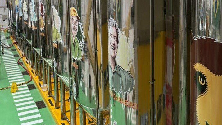 A Nano Cervejaria é o laboratório criativo para os mestres cervejeiros da casa.