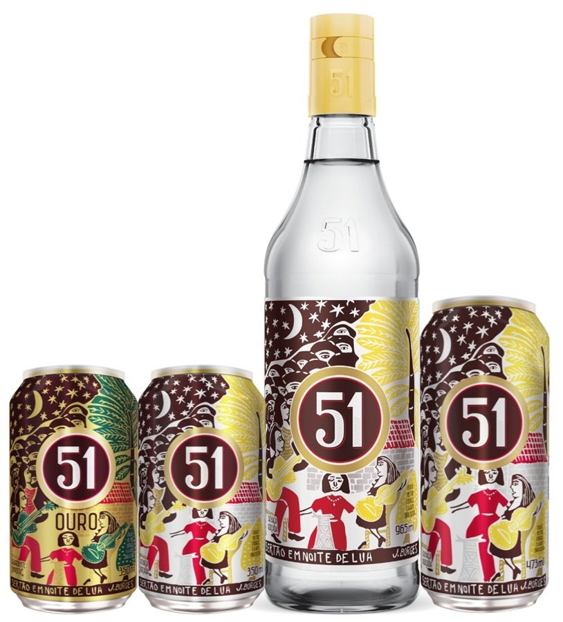Cachaça 51 lança edição especial de São João 2025
