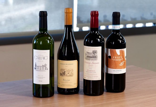 Azul lança nova carta de vinhos em voos internacionais, com curadoria de Gianni Tartari e rótulos do Brasil, França, Itália e Portugal.