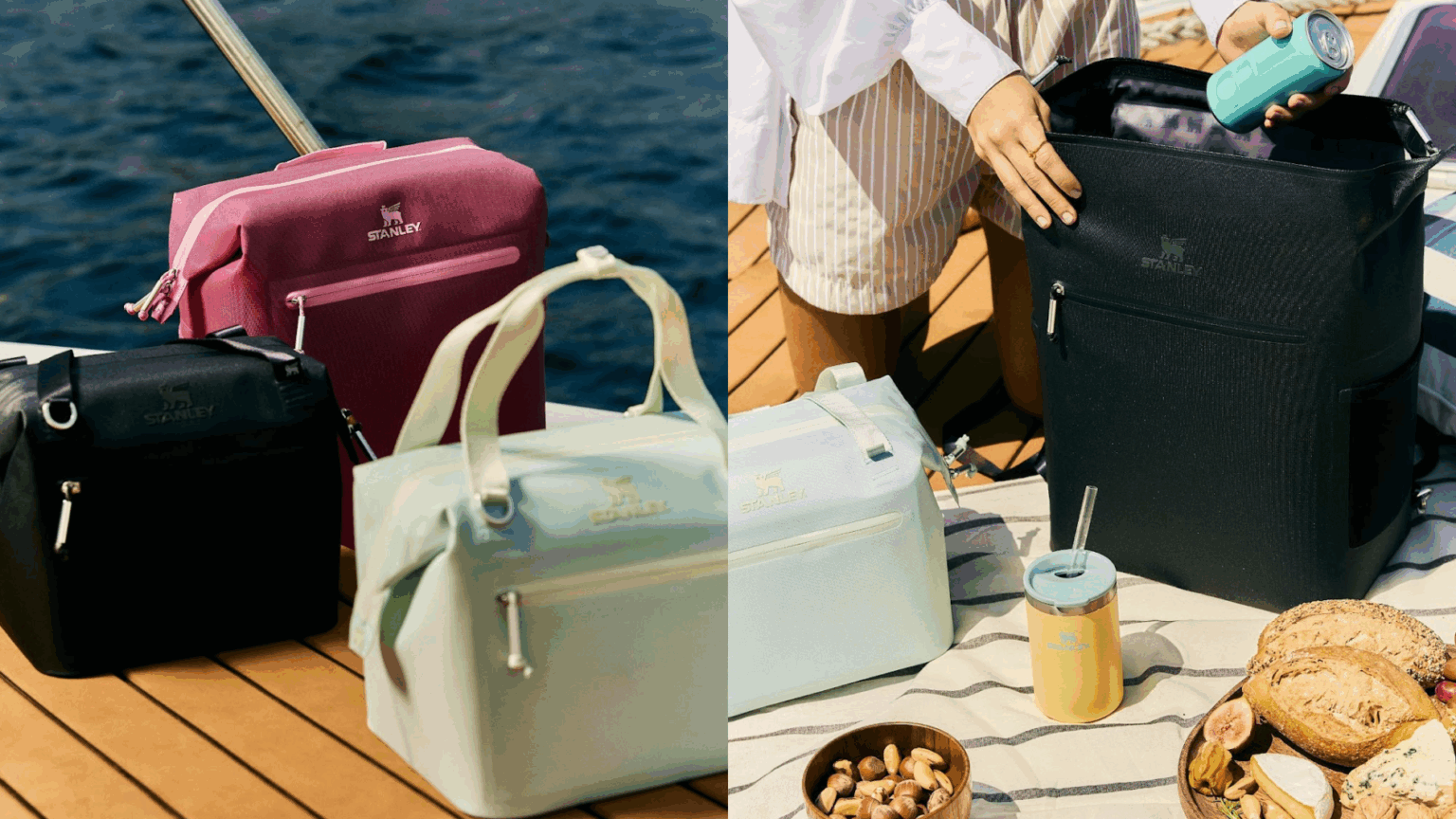 Stanley 1913 lança mochilas e lancheiras térmicas premium