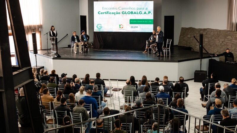 Produtores da Cooperativa Vinícola Garibaldi recebem carta de conformidade pelo Global G.A.P.