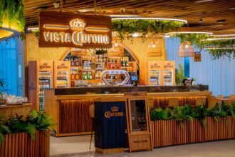 Vista Corona estreia em Congonhas com bar e restaurante no aeroporto