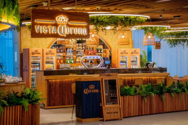 Vista Corona estreia em Congonhas com bar e restaurante no aeroporto