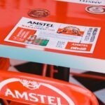 Detalhes do Bar do Orgulho, ativação da Amstel durante a Feira da Diversidade no mês de junho/ Crédito: Divulgação