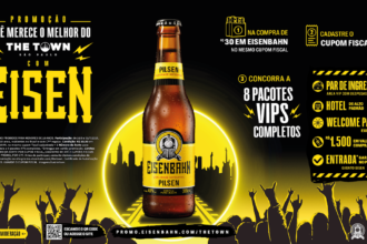 A promoção Eisenbahn leva você e um acompanhante para o The Town 2025 com direito a festa, hospedagem, presentes e área VIP.
