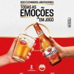 Amstel lança promoções e experiências exclusivas em bares, restaurantes e supermercados durante a Conmebol Libertadores 2025, reforçando sua conexão com o futebol.