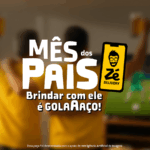 Ação especial de Dia dos Pais do Zé Delivery inclui cerveja, brinde da Stanley e contrato para selar a torcida em família.