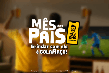 Ação especial de Dia dos Pais do Zé Delivery inclui cerveja, brinde da Stanley e contrato para selar a torcida em família.