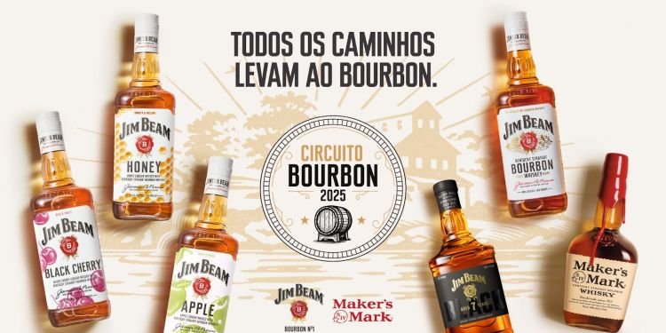 JIM BEAM E MAKER’S MARK PROMOVEM CIRCUITO BOURBON EM MAIS DE 200 BARES