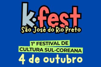 O Riopreto Shopping recebe no dia 4 de outubro a K-Fest Rio Preto, 1º festival de cultura sul-coreana do Noroeste Paulista, com oficinas, K-pop, Taekwondo e muito mais. Entrada gratuita.