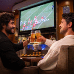 Hilton São Paulo Morumbi transmite Chiefs x Chargers no Canvas Bar com DJ, telão e promoções de Budweiser e coquetéis.