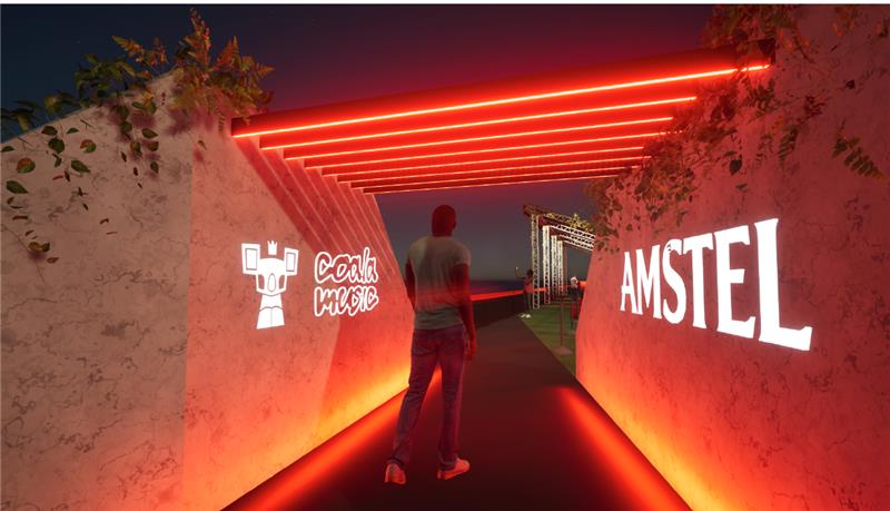 Varanda da Amstel no Coala Festival - Versão 3D / Créditos: Divulgação