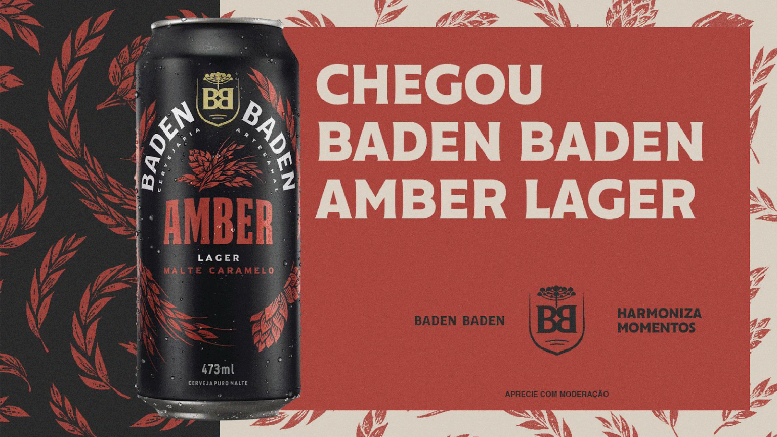 Grupo HEINEKEN lança Baden Baden Amber Lager, cerveja premium com notas de caramelo e toffee, disponível em lata e latão. Distribuição nacional a partir de setembro.