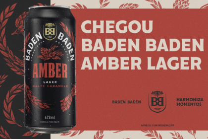 Grupo HEINEKEN lança Baden Baden Amber Lager, cerveja premium com notas de caramelo e toffee, disponível em lata e latão. Distribuição nacional a partir de setembro.