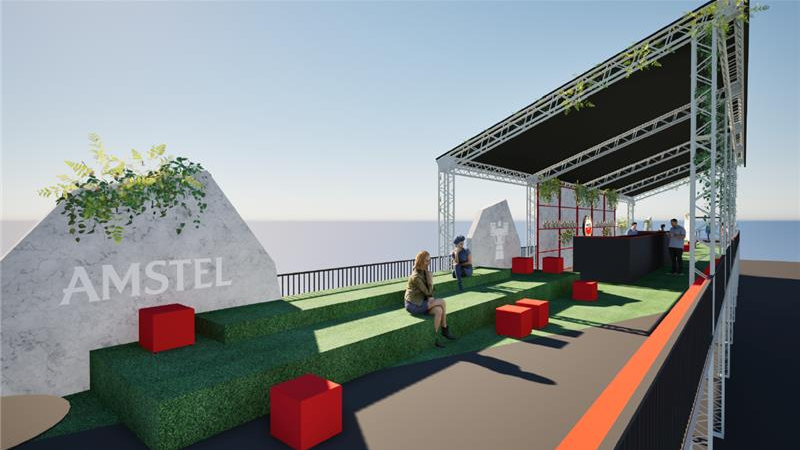 Varanda da Amstel no Coala Festival - Versão 3D / Créditos: Divulgação