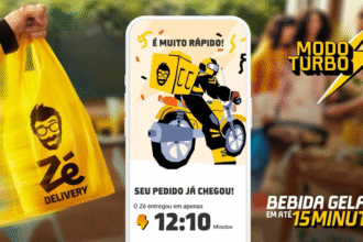 Zé Delivery apresenta o Modo Turbo, nova modalidade que entrega bebidas em até 15 minutos. Disponível em todos os estados do Brasil.