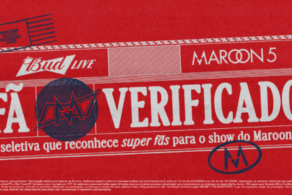 Budweiser lança Bud Live com show exclusivo do Maroon 5 em São Paulo. Fãs serão escolhidos em seletivas em Salvador, Curitiba e SP.