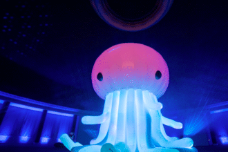 A instalação “Siga Flutuando”, de Felipe Yung (Flip), chega ao POW Festival 2025 em Ribeirão Preto com uma experiência imersiva sobre arte e inclusão.