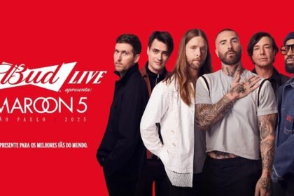 Budweiser lança a Bud Live com show do Maroon 5 em São Paulo. Evento exclusivo reunirá 3 mil fãs em uma noite histórica.