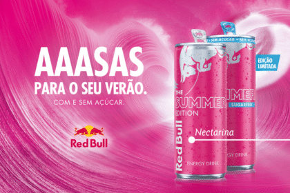 Red Bull apresenta a edição limitada Summer Edition Nectarina, com notas frutadas e versões com e sem açúcar, celebrando o verão brasileiro.