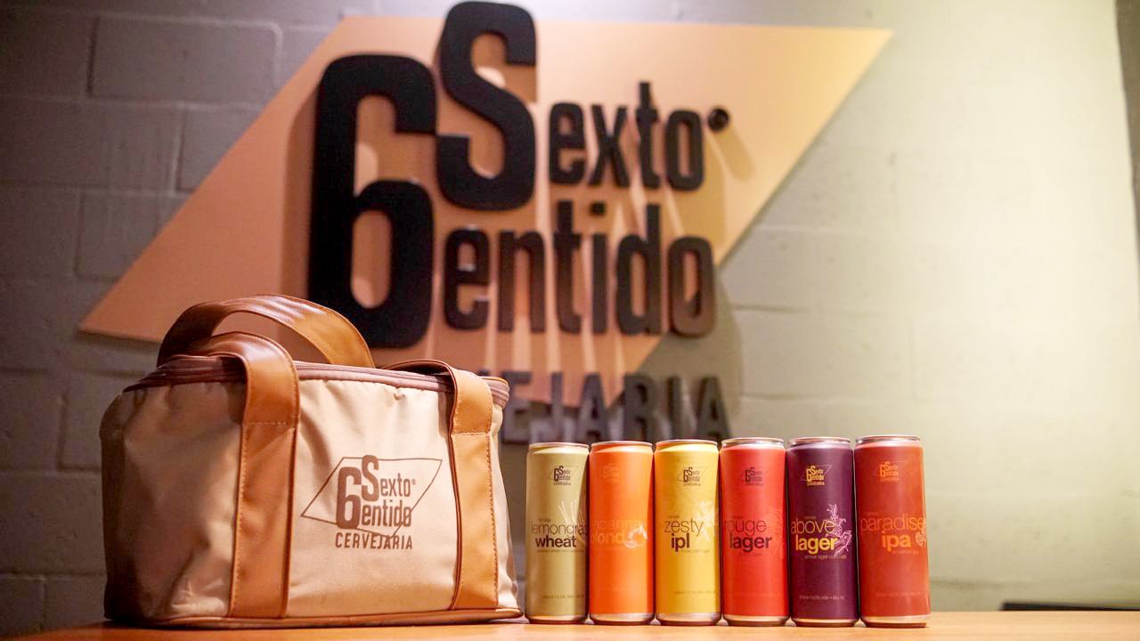 Sexto Sentido lança nova linha em latas de 355 ml e renova seis rótulos icônicos