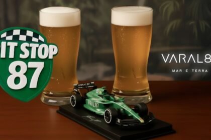 Varal 87 lança a ação Pit Stop 87 com sorteio de miniatura inspirada em F1 e 50 litros de chopp. Participação a cada seis chopps consumidos.