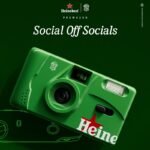 Heineken e NOTTHESAMO lançam câmera analógica em promoção da campanha #SocialOffSocials. Inscrições até 8 de janeiro, sem necessidade de compra.