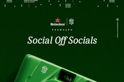 Heineken e NOTTHESAMO lançam câmera analógica em promoção da campanha #SocialOffSocials. Inscrições até 8 de janeiro, sem necessidade de compra.