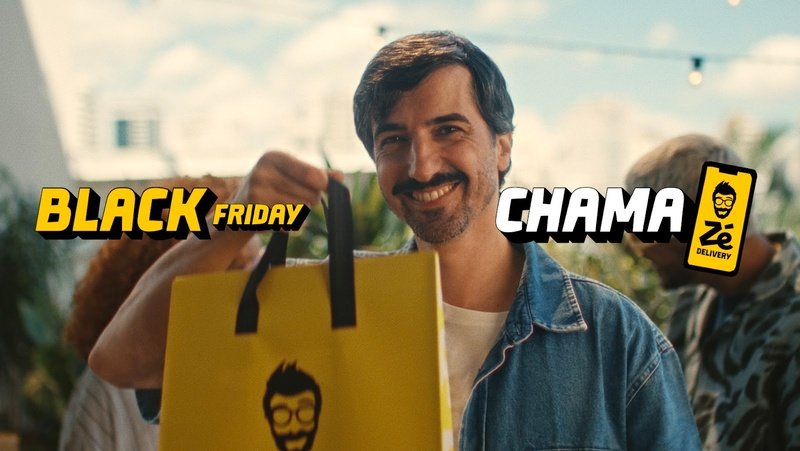 Zé Delivery estreia campanha divertida da Black Friday com descontos, Modo Turbo e entregas geladas em até 15 minutos.