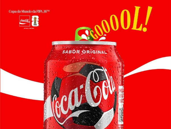 Coca-Cola Brasil lança campanha para a Copa do Mundo da FIFA 26™ e apresenta promoção que oferece ingressos, prêmios instantâneos e experiências exclusivas no Mundial.